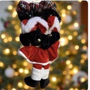 Christmas Hair Scrunchies Festive  NWT set of 5 can use for hair-decor-wrapping